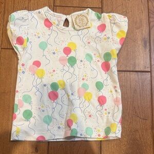 The Beaufort Bonnet Company Balloon Print Kids Tee